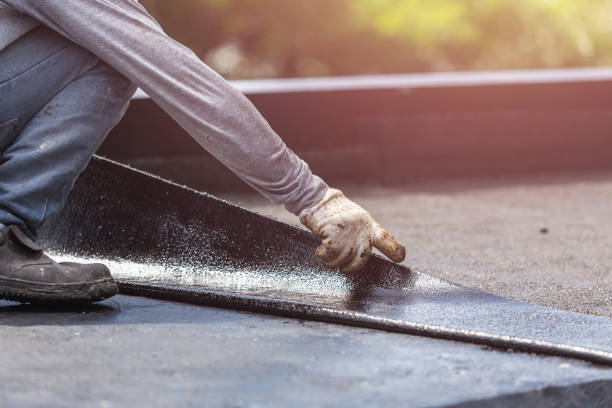 Professional Emergency Waterproofing technician working in Osseo, MN